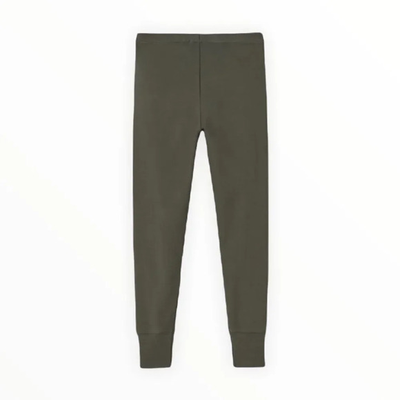 ZARA Kids | Khaki | PLAIN CUFFED LEGGINGS - Picture 2 of 4